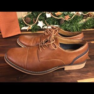 Men’s 11M Brown Dress Shoes • Worn Once